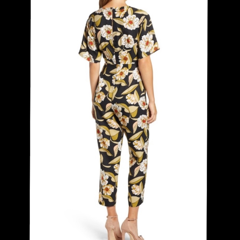 Leith floral jumpsuit